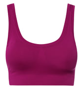 Touch Feeling Crop Top Padded | Pink Tourmaline 71806-2473